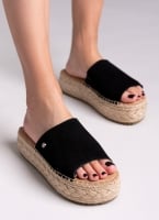 Σανδάλια flatforms καστόρινα Xti 143639