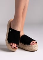 Σανδάλια flatforms καστόρινα Xti 143639