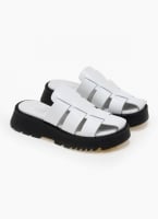 Σανδάλια flatforms fisherman από γνήσιο δέρμα TFP