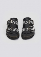 Σανδάλια flatforms με φάσες και τοκάδες