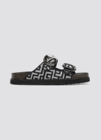 Σανδάλια flatforms με φάσες και τοκάδες
