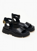 Σανδάλια flatforms με μπαρέτα TFP