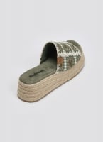 Σανδάλια flatforms με πλεκτό σχέδιο Refresh 172842