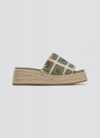 Σανδάλια flatforms με πλεκτό σχέδιο Refresh 172842
