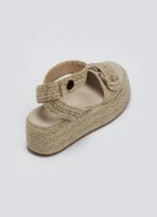 Σανδάλια flatforms ψάθινα Mariella Fabiani 2512/05