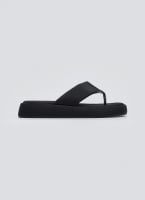 Σανδάλια flatforms υφασμάτινα