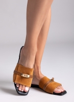 Σανδάλια καστόρινα με λουράκι Iris Sandals