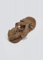 Σανδάλια lace up με κόμπο Corina