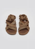 Σανδάλια lace up με κόμπο Corina