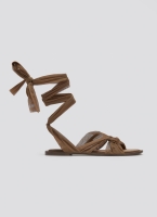 Σανδάλια lace up με κόμπο Corina