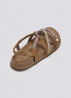 Σανδάλια με boho λουράκια ERYNN