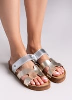 Σανδάλια με velcro Xti 144124