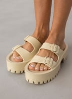 Σανδάλια platforms sporty με φάσες