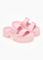 Σανδάλια platforms sporty με φάσες