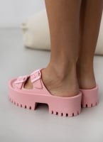 Σανδάλια platforms sporty με φάσες