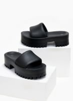 Σανδάλια sporty platforms με φαρδιά φάσα