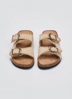 Σανδάλια suede με τοκάδες ERYNN