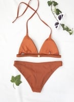 Σετ basic bikini με τρίγωνο top