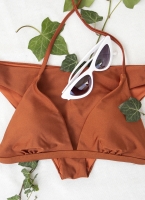 Σετ basic bikini με τρίγωνο top