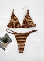 Σετ bikini με ρίγες