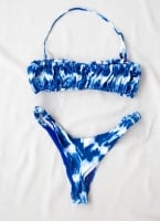 Σετ bikini με σούρες στο τοπ
