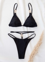 Σετ bikini τριγωνάκι με κρίκους