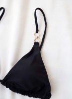 Σετ bikini τριγωνάκι με κρίκους