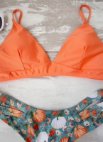 Σετ brazilian bikini με διπλό λάστιχο