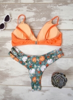 Σετ brazilian bikini με διπλό λάστιχο