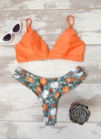 Σετ brazilian bikini με διπλό λάστιχο