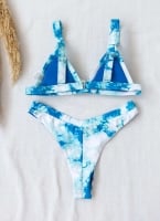 Σετ brazilian tie dye bikini