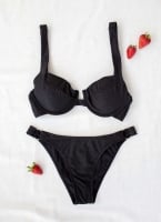 Σετ lurex bikini με κρίκους