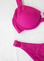 Σετ lurex bikini με κρίκους