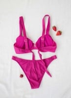 Σετ lurex bikini με κρίκους