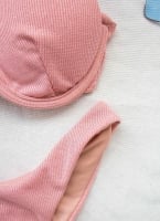Σετ lurex bikini με μπανέλα