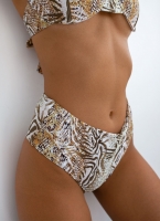 Σετ μπικίνι corset με animnal print