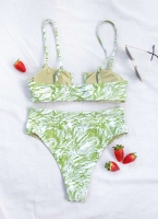 Σετ tie dye bikini με σταθερό άνοιγμα