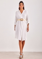 Shirt dress λινό ONLY 15316678