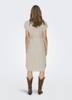Shirt dress με δετό ζωνάκι ONLY 15320260