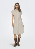 Shirt dress με δετό ζωνάκι ONLY 15320260