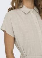 Shirt dress με δετό ζωνάκι ONLY 15320260