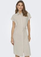 Shirt dress με δετό ζωνάκι ONLY 15320260