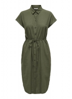 Shirt dress με δετό ζωνάκι ONLY 15320260