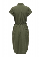 Shirt dress με δετό ζωνάκι ONLY 15320260