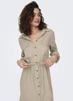 Shirt dress με λινό ONLY 15278720