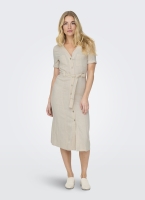 Shirtdress με λινό ONLY 15347210