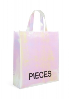 Shopper bag σε μεταλλικά χρώματα PIECES 17151837