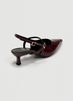 Γόβες Slingback λουστρίνι TFP