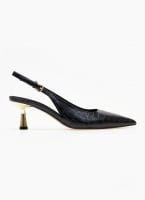 Slingback γόβες με pattern CORINA