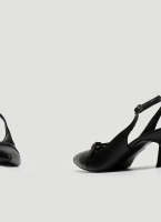 Γόβες slingback μυτερές με ζωνάκι TFP